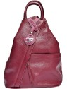 Carla Ferreri Zaino da donna in pelle CF1625 Vino donna