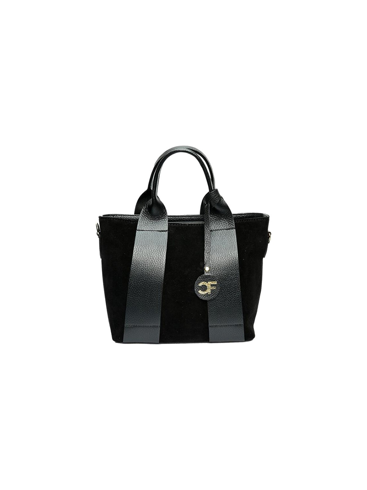 Carla Ferreri Borsa da donna in pelle CF8156 Nero donna