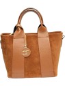 Carla Ferreri Borsa da donna in pelle CF8156 color cognac donna