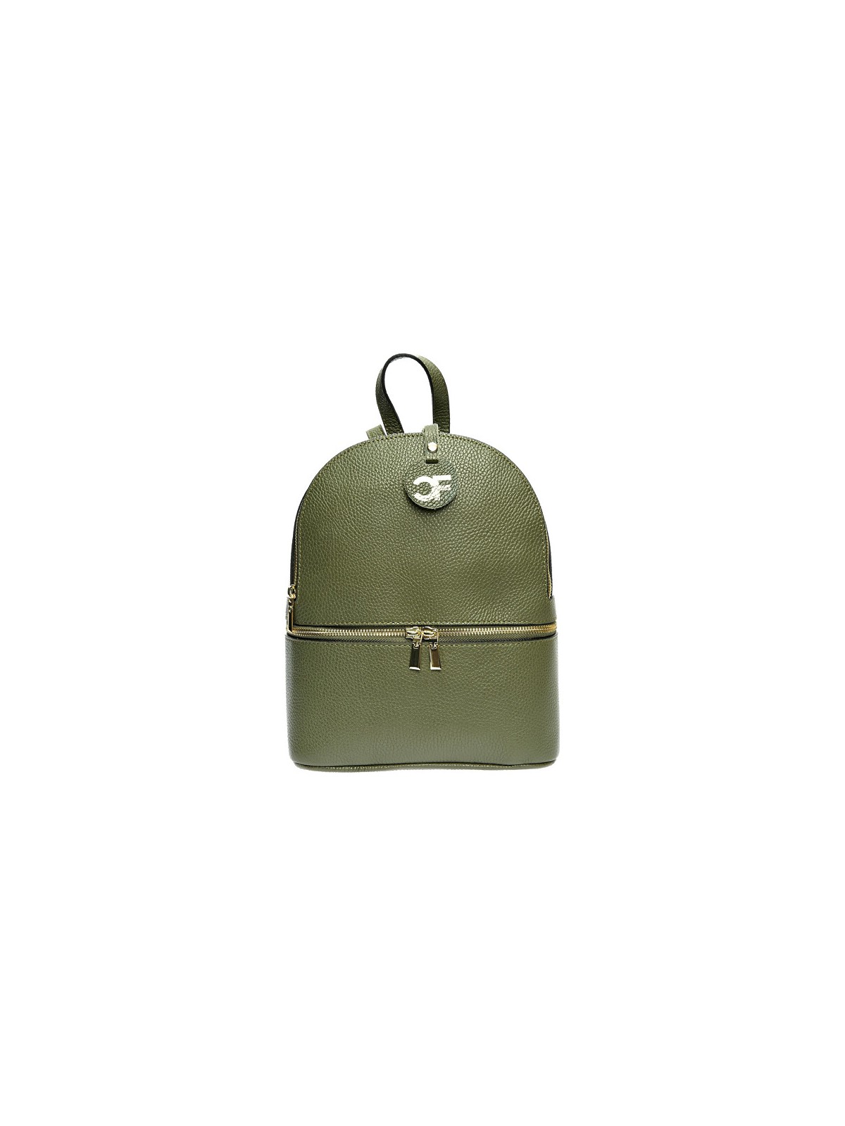 Carla Ferreri Zaino da donna in pelle CF1778 Verde donna