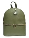 Carla Ferreri Zaino da donna in pelle CF1778 Verde donna