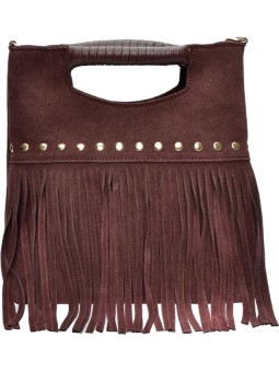 Luisa Vannini Borsa da donna in pelle LV 8189T Bordeaux donna