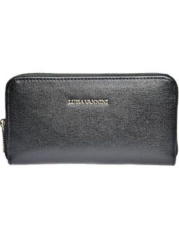 Luisa Vannini Portafoglio da donna in pelle LV 474 Nero donna