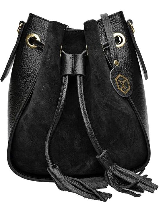 Luisa Vannini Borsa da donna in pelle LV 8192T Nero donna