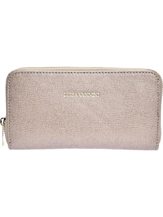 Luisa Vannini Portafoglio da donna in pelle LV 474 Fango donna