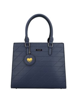 DELAMI Borsa da donna D5903 blu navy donna