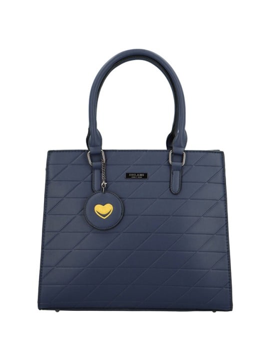 DELAMI Borsa da donna D5903 blu navy donna