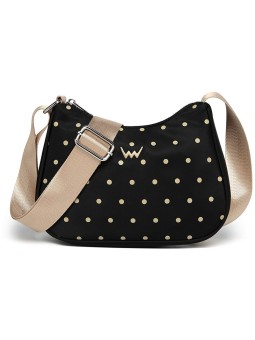 Vuch Borsa a tracolla da donna Liva Dotty Black Banana Bag donna