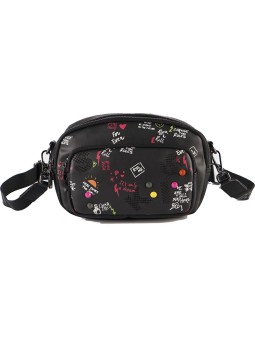 Pepe Moll Borsa a tracolla da donna Shirley 261232 nera donna