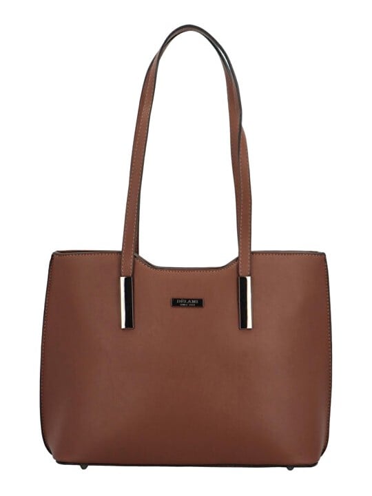 DELAMI Borsa da donna D5899 color caffè donna
