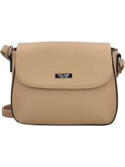 DELAMI Borsa a tracolla da donna D5886 color terra donna