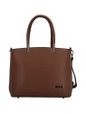 DELAMI Borsa da donna D5906 color caffè donna