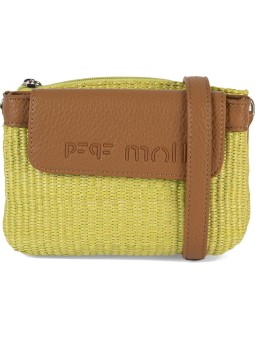 Pepe Moll Borsa a tracolla da donna Avorio 261313 Lime donna