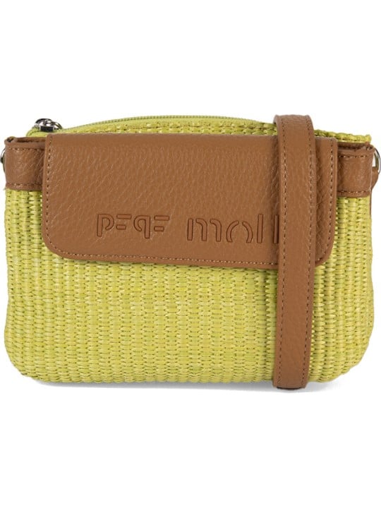 Pepe Moll Borsa a tracolla da donna Avorio 261313 Lime donna