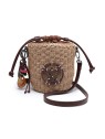 Pepe Moll Borsa a tracolla da donna Alaska 261470 marrone donna