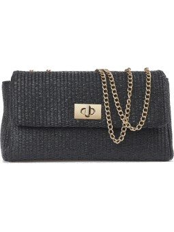 Verde Borsa a tracolla da donna 01-2080 nera donna