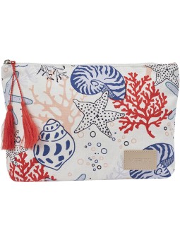 Verde Pochette cosmetica 07-0390 bianca donna