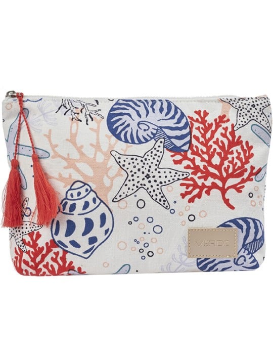 Verde Pochette cosmetica 07-0390 bianca donna
