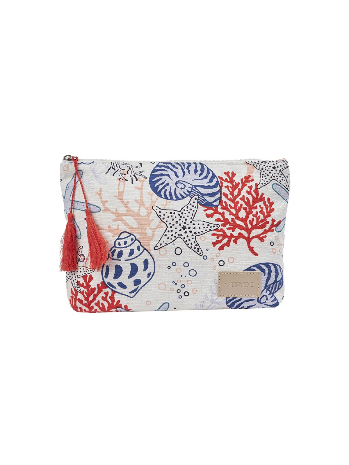Verde Pochette cosmetica 07-0390 bianca donna