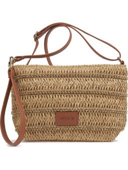 Verde Borsa a tracolla da donna 07-0399 beige donna