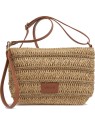 Verde Borsa a tracolla da donna 07-0399 beige donna