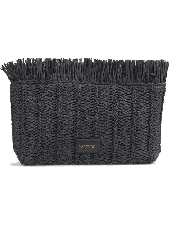 Verde Borsa da donna 07-0404 nera donna