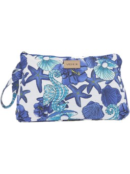 Verde Pochette cosmetica 07-0412 blu donna