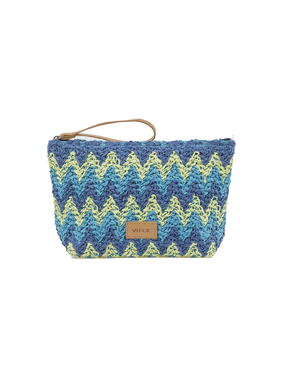 Verde Pochette cosmetica 07-0418 blu donna