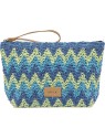 Verde Pochette cosmetica 07-0418 blu donna