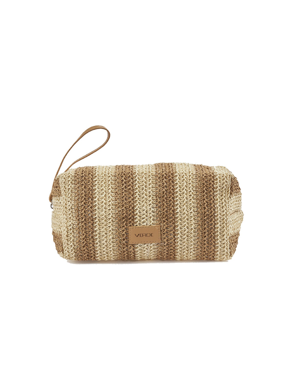 Verde Pochette cosmetica 07-0419 beige donna