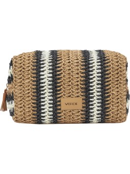 Verde Pochette cosmetica 07-0421 nera donna