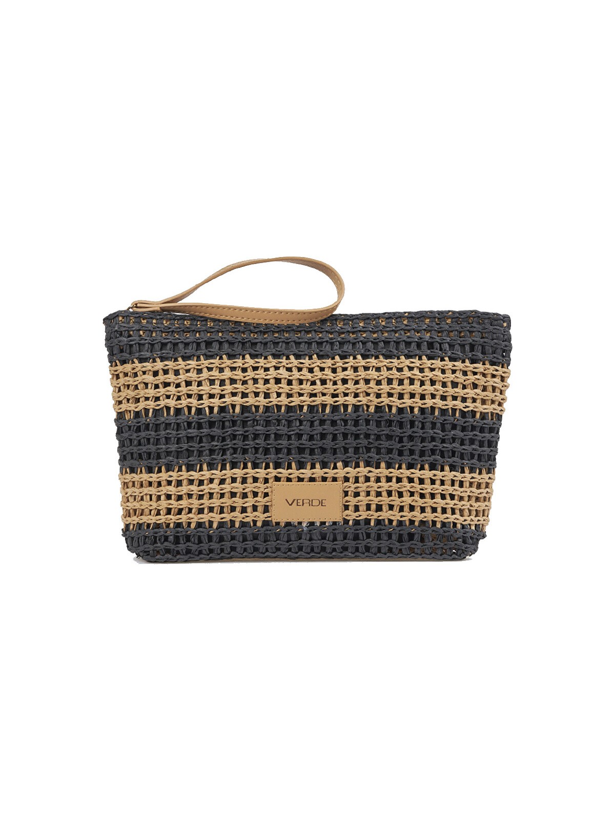 Verde Pochette cosmetica 07-0423 nera donna