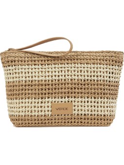 Verde Pochette cosmetica 07-0423 beige donna