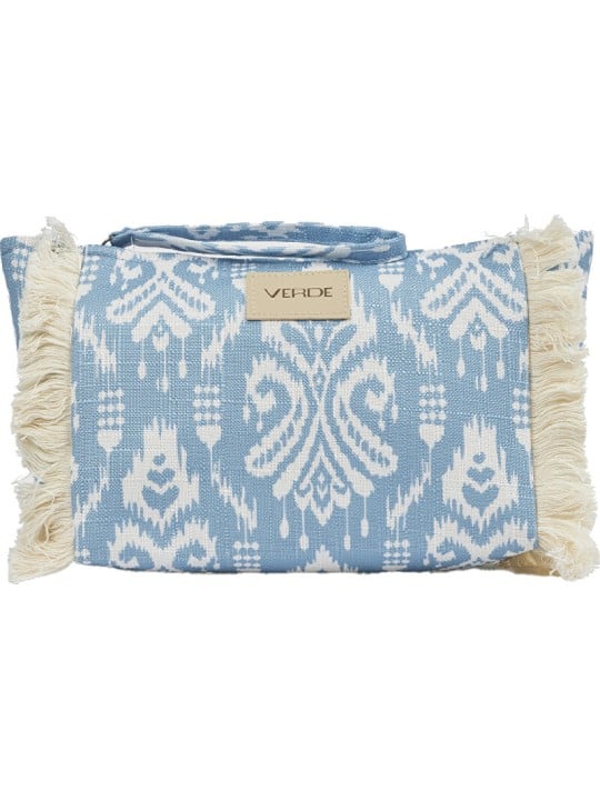 Verde Pochette cosmetica 07-0430 blu donna
