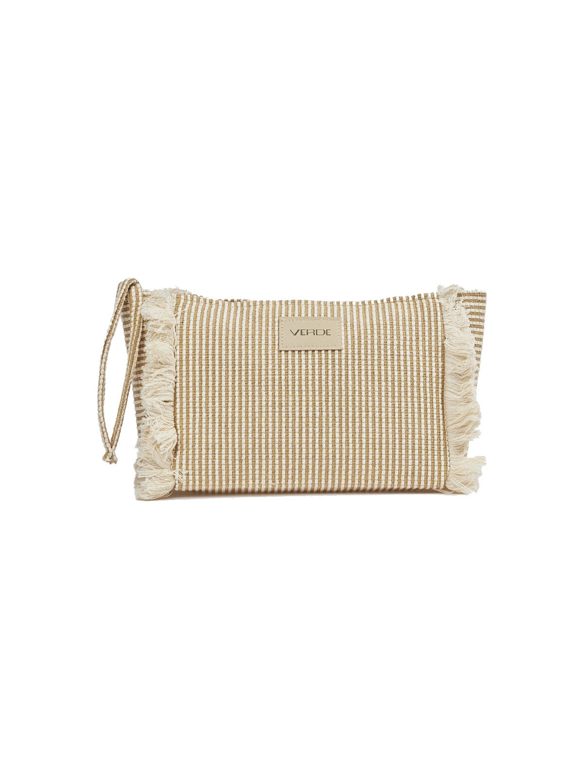 Verde Pochette cosmetica 07-0431 beige donna
