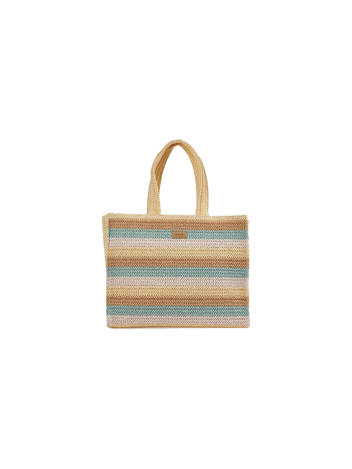 Verde Borsa da donna 14-0456 multicolore donna