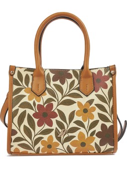 Verde Borsa da donna 16-8448 multicolore donna