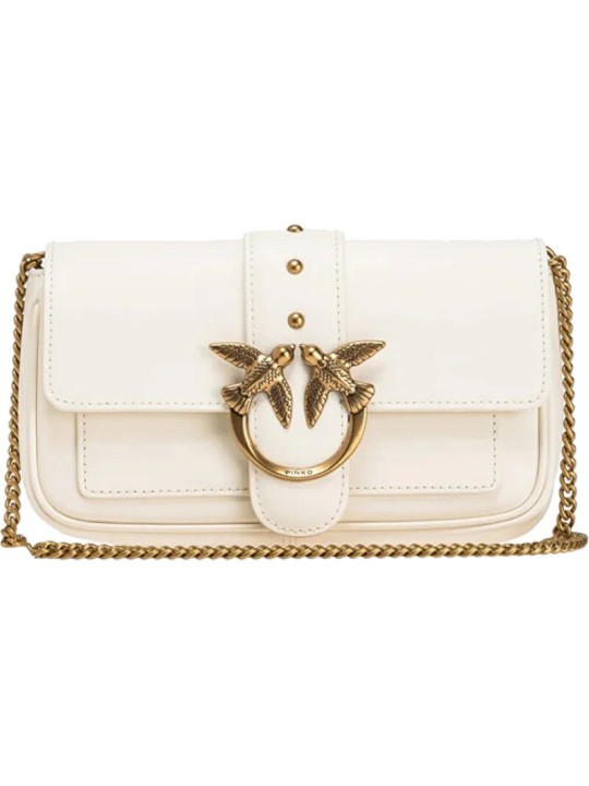 Pinko Borsa a tracolla da donna in pelle 100061 A0F1 Z14Q donna