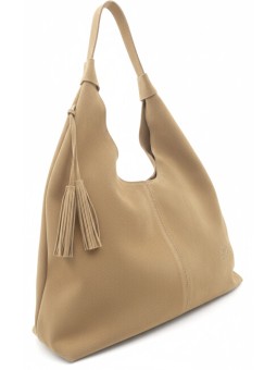 Caramelo Borsa da donna in pelle 2 in 1 51167 color cammello donna