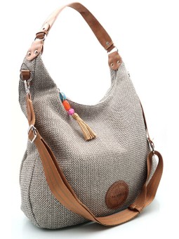 Caramelo Borsa da donna 51134 color kaki donna