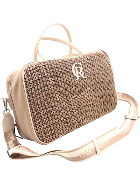 Caramelo Borsa da donna 51114 color cammello donna