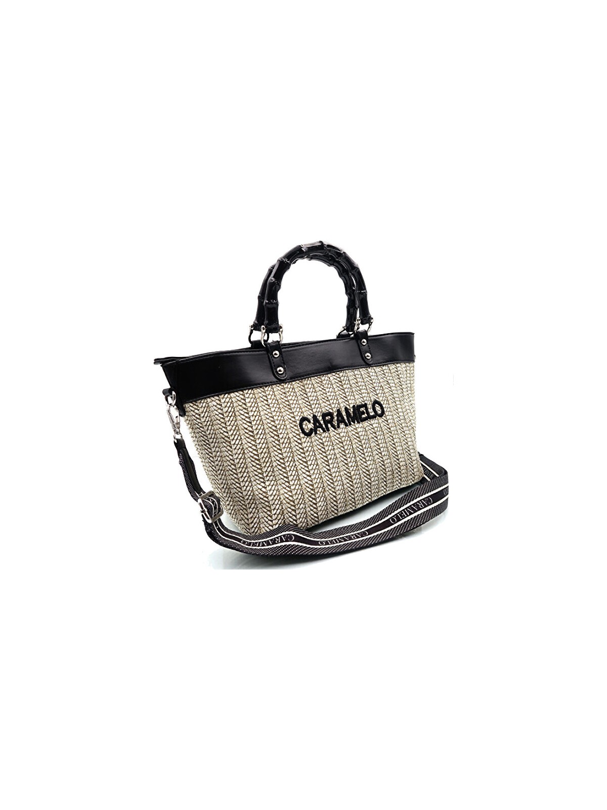 Caramelo Borsa da donna 51117 Verde donna