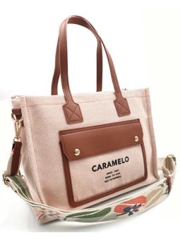 Caramelo Borsa da donna 51120 Arancione donna