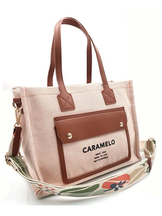 Caramelo Borsa da donna 51120 Arancione donna