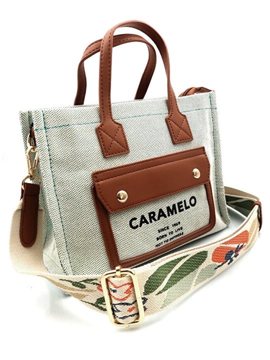 Caramelo Borsa da donna 51120 Verde donna
