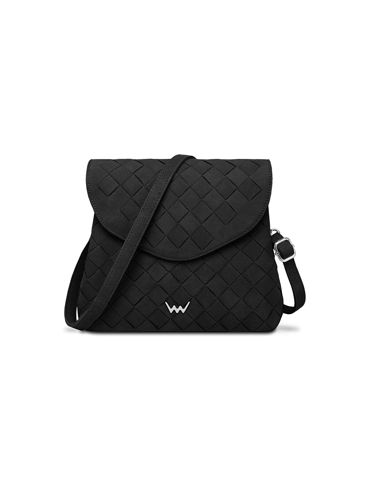 Vuch Borsa a tracolla da donna Byrsa Intrecciato Nero donna