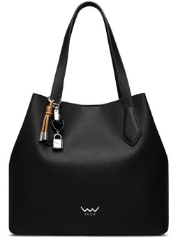 Vuch Borsa da donna Roselda Charm nera 2 in 1 donna