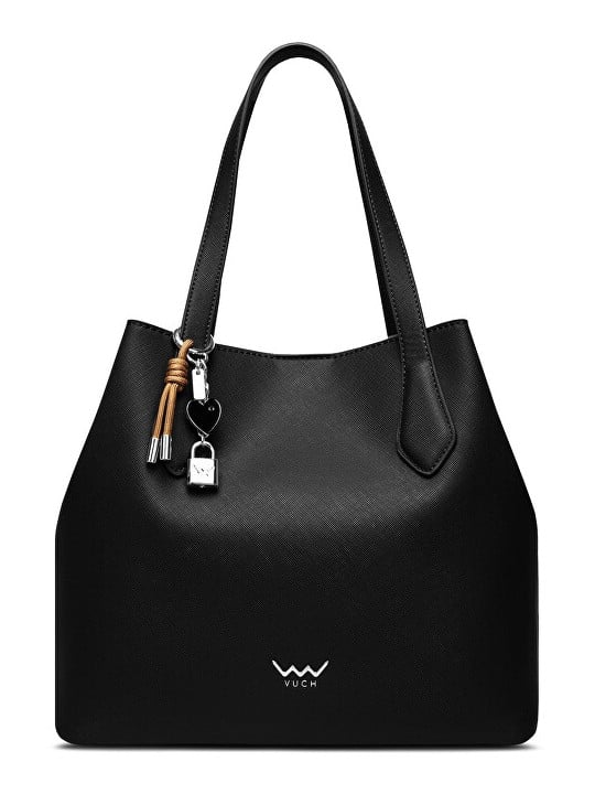 Vuch Borsa da donna Roselda Charm nera 2 in 1 donna