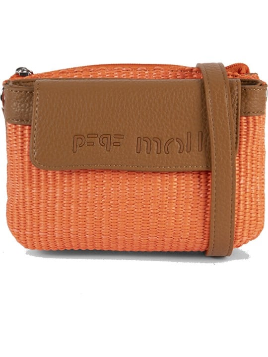 Pepe Moll Borsa a tracolla da donna Avorio 261313 Arancione donna
