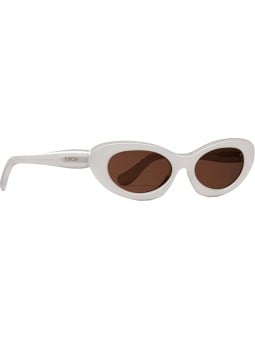 Furiosa Occhiali da sole donna Nyhavn Latte Sg-Nyhavn-Wht donna